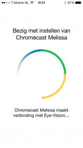 Instellen Chromecast
