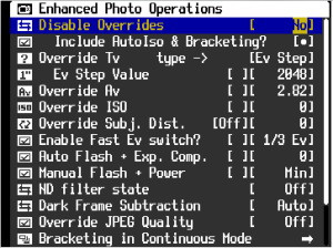 CHDK Enhanced Photo Operations