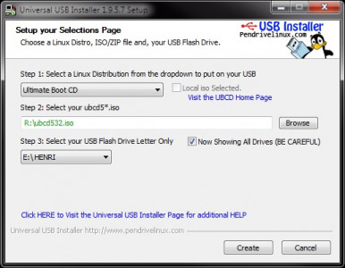 Universal USB Installer