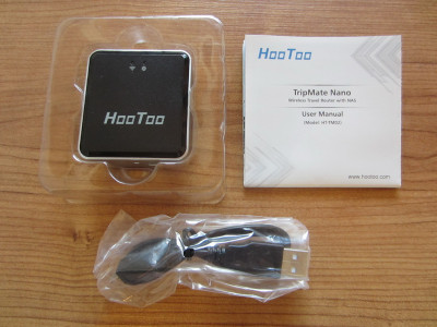 Inhoud doos HooToo Tripmate Nano