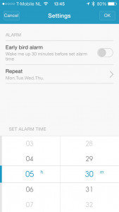 Xiaomi Mi Band Alarm Instellen