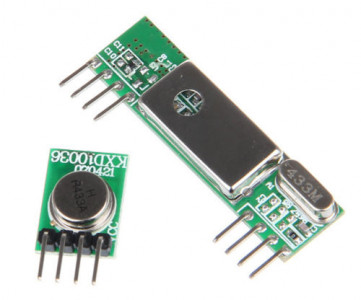 433MHz Superheterodyne RF Link kits 3400 ARM MCU Transmitter and Reveiver