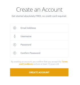 Plex - Create Account