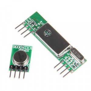 433MHz Superheterodyne RF Link kits 3400 ARM MCU Transmitter and Receiver