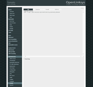 Tomato - Administration Script