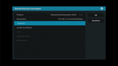 Kodi - Netwerklocatie toevoegen