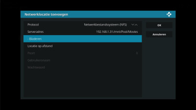 Kodi - Netwerklocatie toevoegen