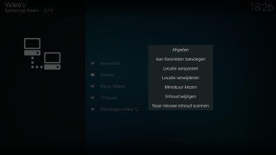 Kodi - Locatie aanpassen