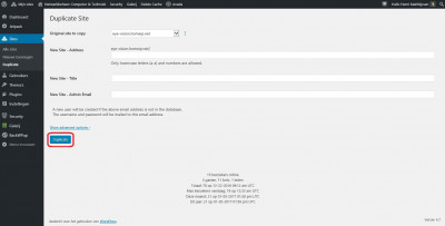 Duplicate site