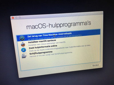 MacOS Hulpprogramma's