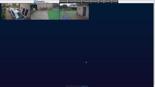 Domoticz - Setup - Snapshots