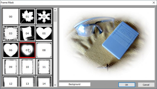 Faststone Viewer - Frame Mask