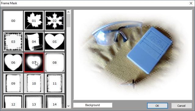 Faststone Viewer - Frame Mask
