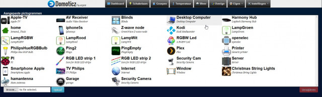 Domoticz - Eigen Icons