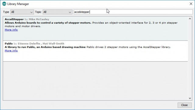 Arduino IDE - Library Manager
