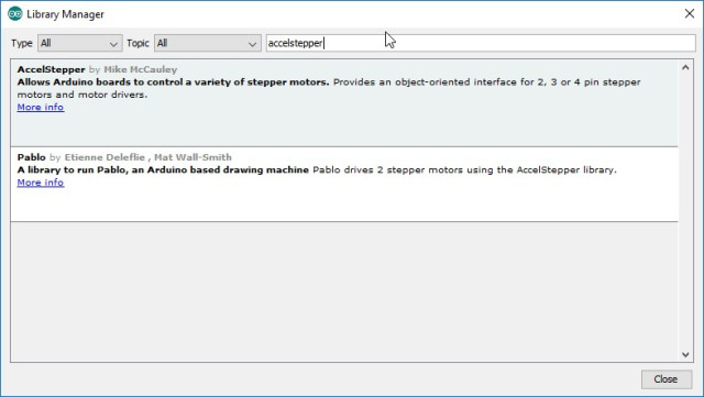 Arduino IDE - Library Manager