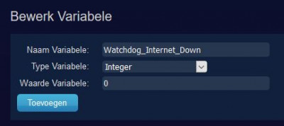 Uservariabele 'Watchdog_Internet_Down'