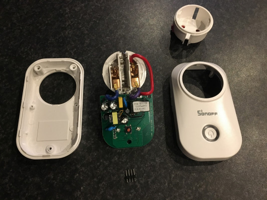 Gedemonteerde Sonoff