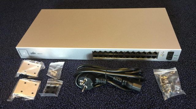 Inhoud Unifi US-24 Switch
