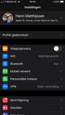 Profiel Gedownload