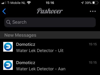 Pushover Notificaties