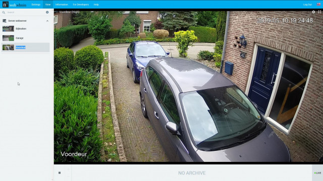 Nx Witness Webbrowser