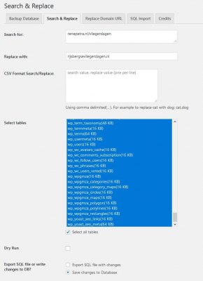Search-Replace Plugin