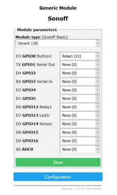 Tasmato Generic Module Type