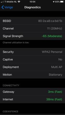 Extra Wi-Fi Diagnostiek