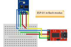 Flashen ESP8266 met USB-to-Serial Converter