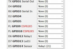 Sonoff - Configure Module - Relay op GPIO14