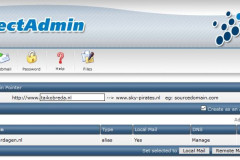 DirectAdmin - Domain-Pointers Instellen