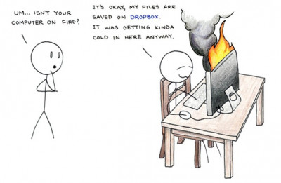 Back-Up Redding van Dropbox