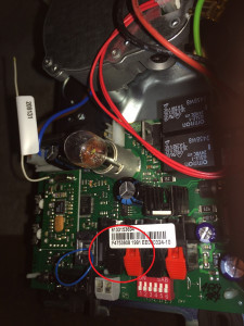 Binnenkant Promatic Garagedeur Aandrijving