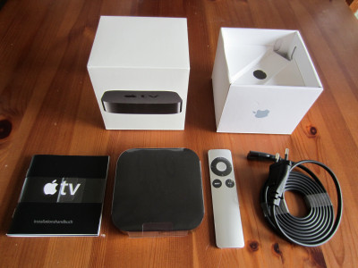 Apple TV 2 Inhoud Doos
