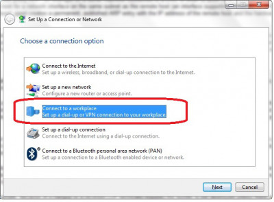 Netwerk Connectie Type