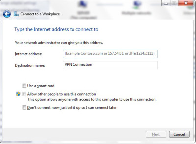 VPN Hostname