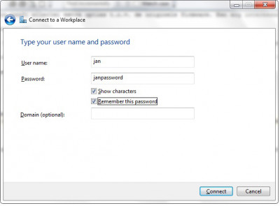 VPN Gebruikersgegevens