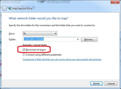 Drive Mappings Maken