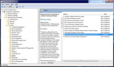 Local Group Policy Editor