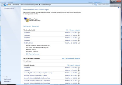 Windows Credentials