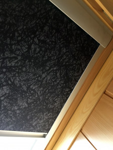Velux rolgordijn werkt weer