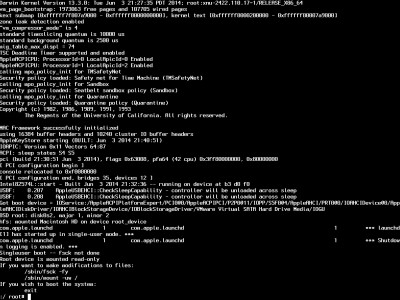 macOS Single User Mode
