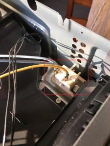Rechter Deurcontact Bosch Combi Magnetron