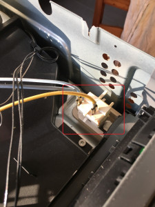 Rechter Deurcontact Bosch Combi Magnetron