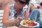Lunch op de boot