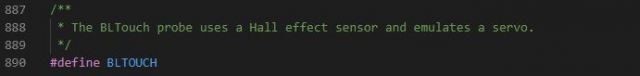 Enable BLTouch