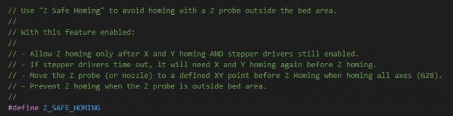 Z-Safe Homing