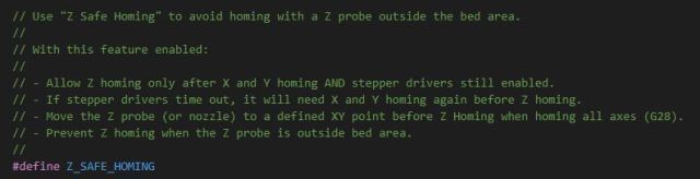 Z-Safe Homing