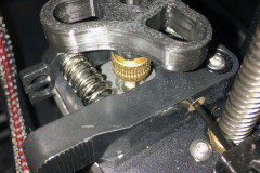 Extruder Knop